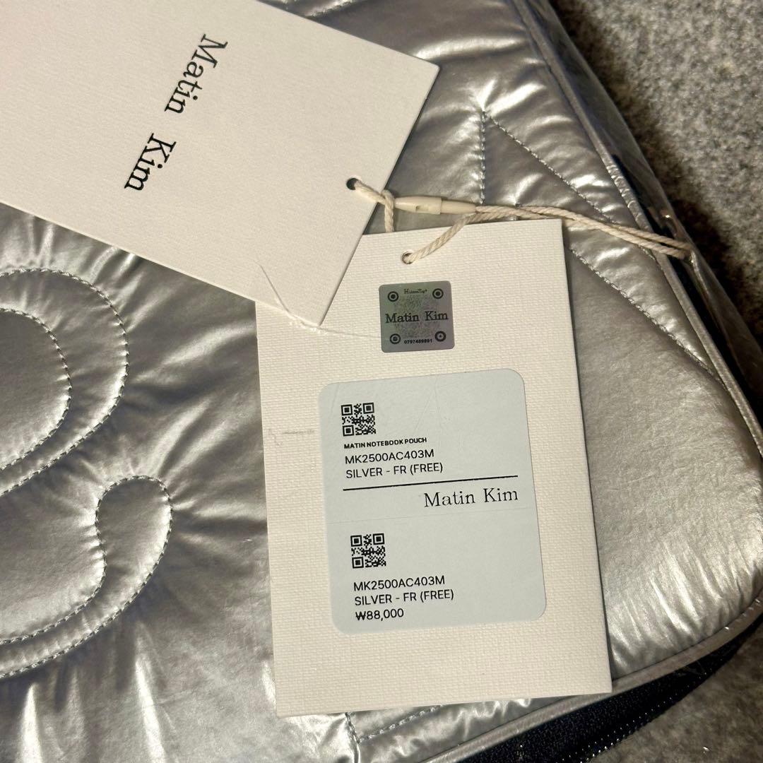MatinKim マーティンキム パソコンケース マルチケース シルバー