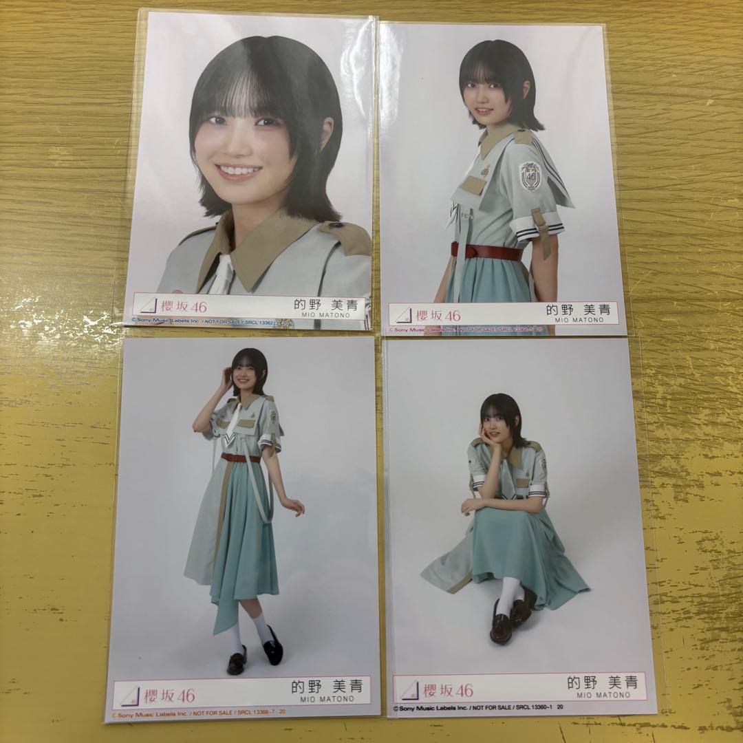 的野美青 櫻坂46 Make or Break 封入 生写真 コンプ 2 - メルカリ