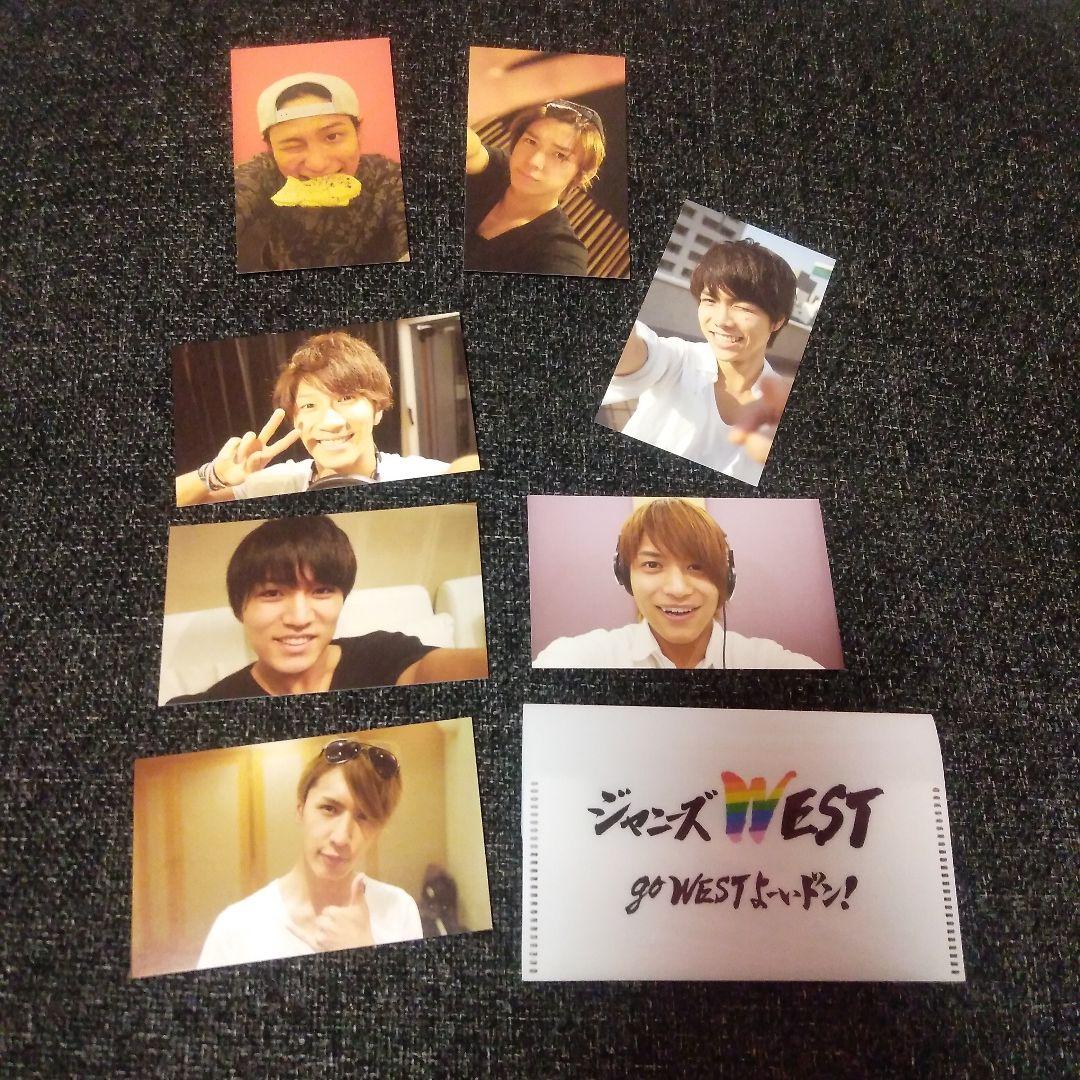 公式】ジャニーズWEST名刺(west)アルバム購入者限定:フォト、カード