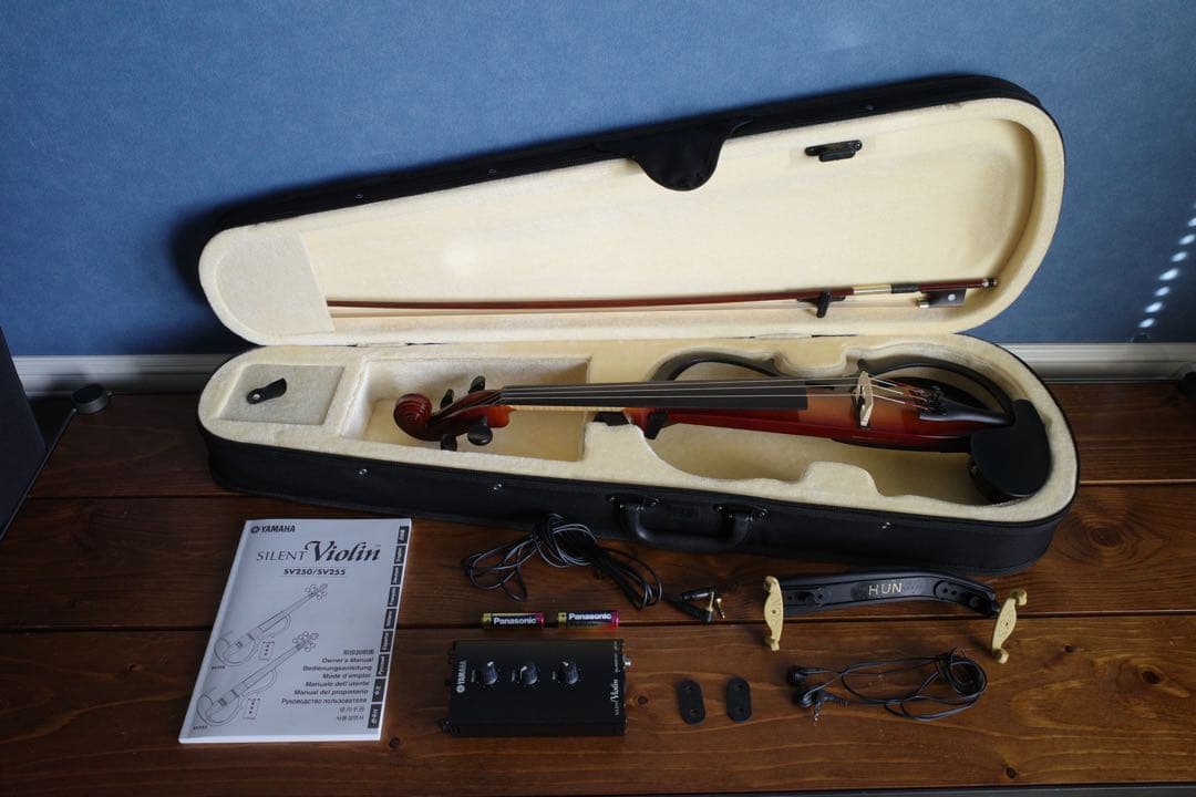 ヤマハYamaha SV-250 希少プロ仕様 サイレントバイオリン （美品） ヤマハYamaha SV-250 希少プロ仕様 サイレントバイオリン （美品