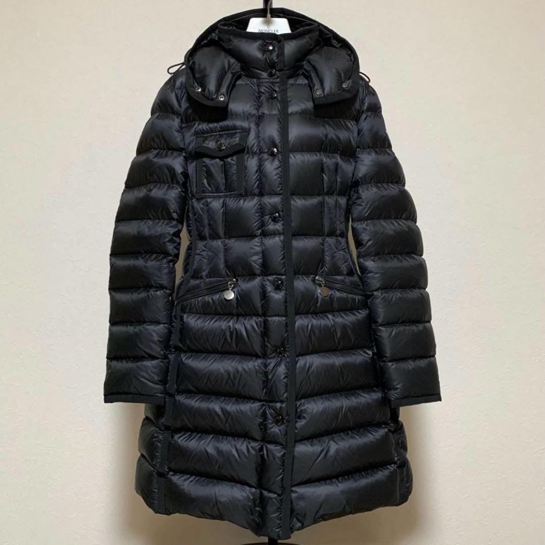 【大人気】モンクレール　 HERMINE エルミンヌ　2 ブラック　5D220 2026年最新】エルミンヌ 2 ブラックの人気アイテム - メルカリ