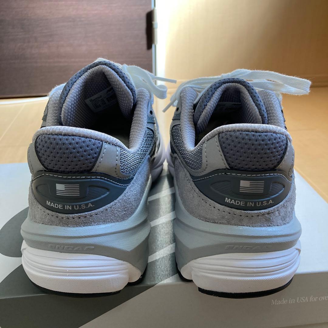 【直営店購入】New Balance 990V6 D 25.5cm グレー