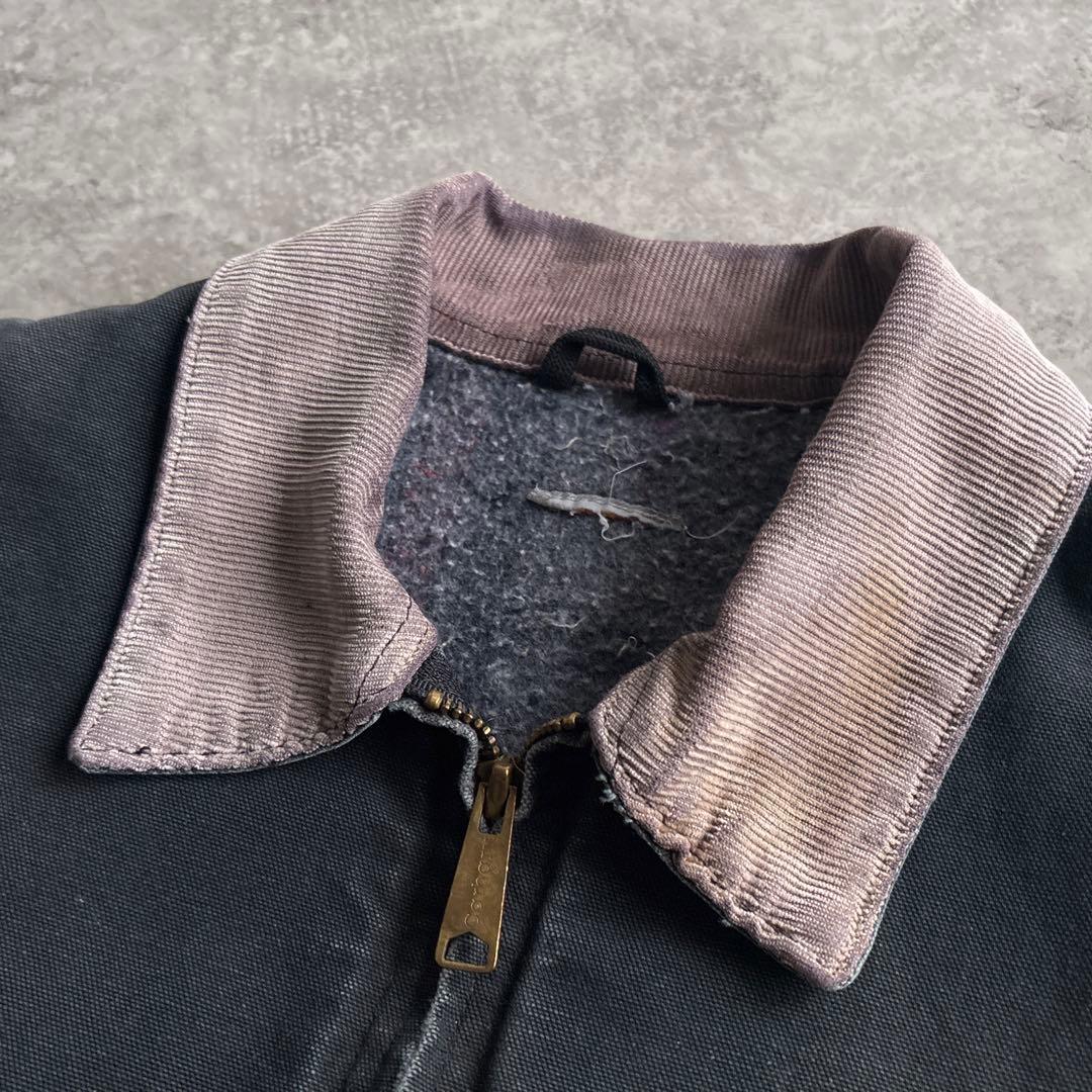 90's USA製□carhartt【L】デトロイトジャケット フェード 襤褸 - メルカリ