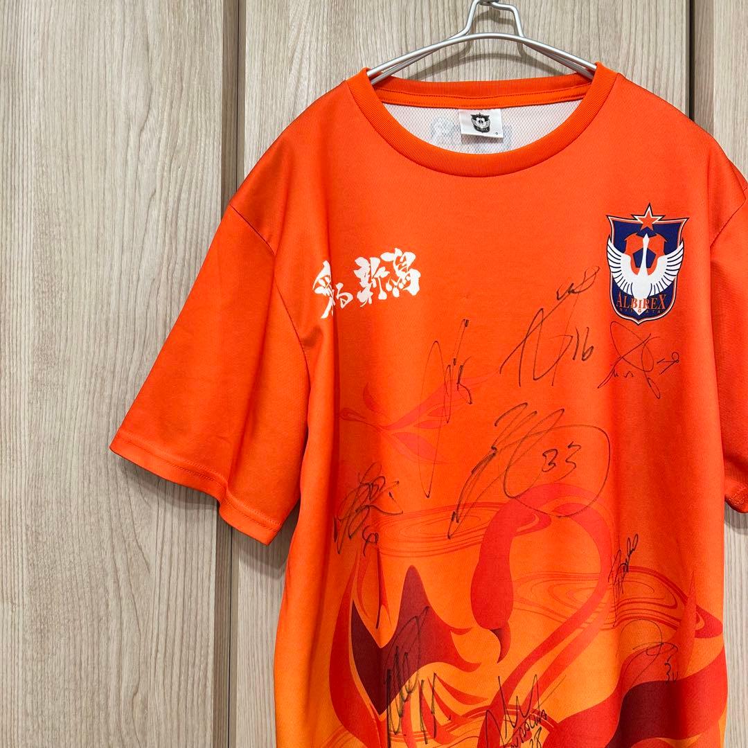 アルビレックス新潟》ユニフォーム 12 サポーター 愛してる新潟 サイン