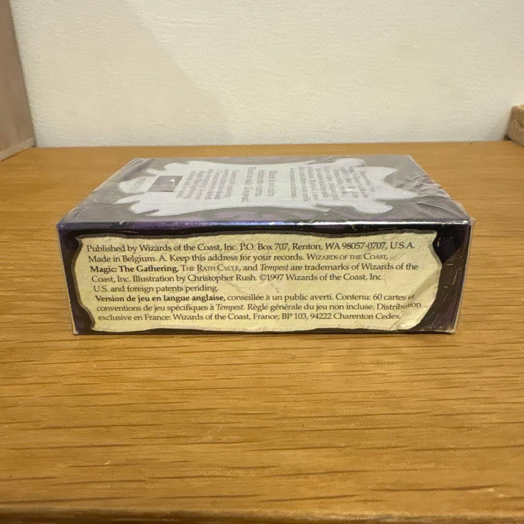 マジックザギャザリング テンペスト 英語版 シュリンク付き - メルカリ