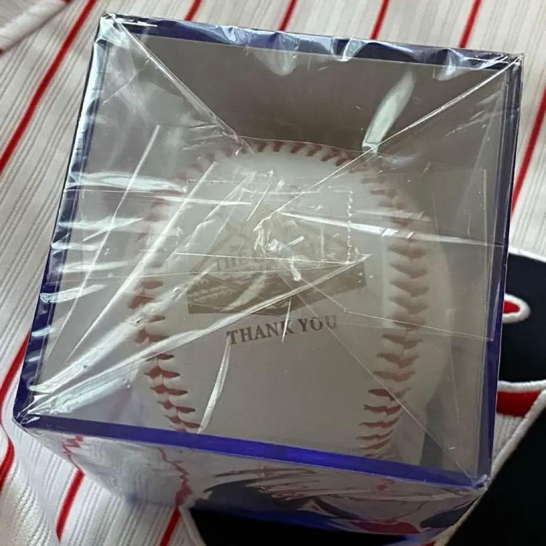 《新品未開封》青木宣親 引退記念ロゴボール ボックス付き