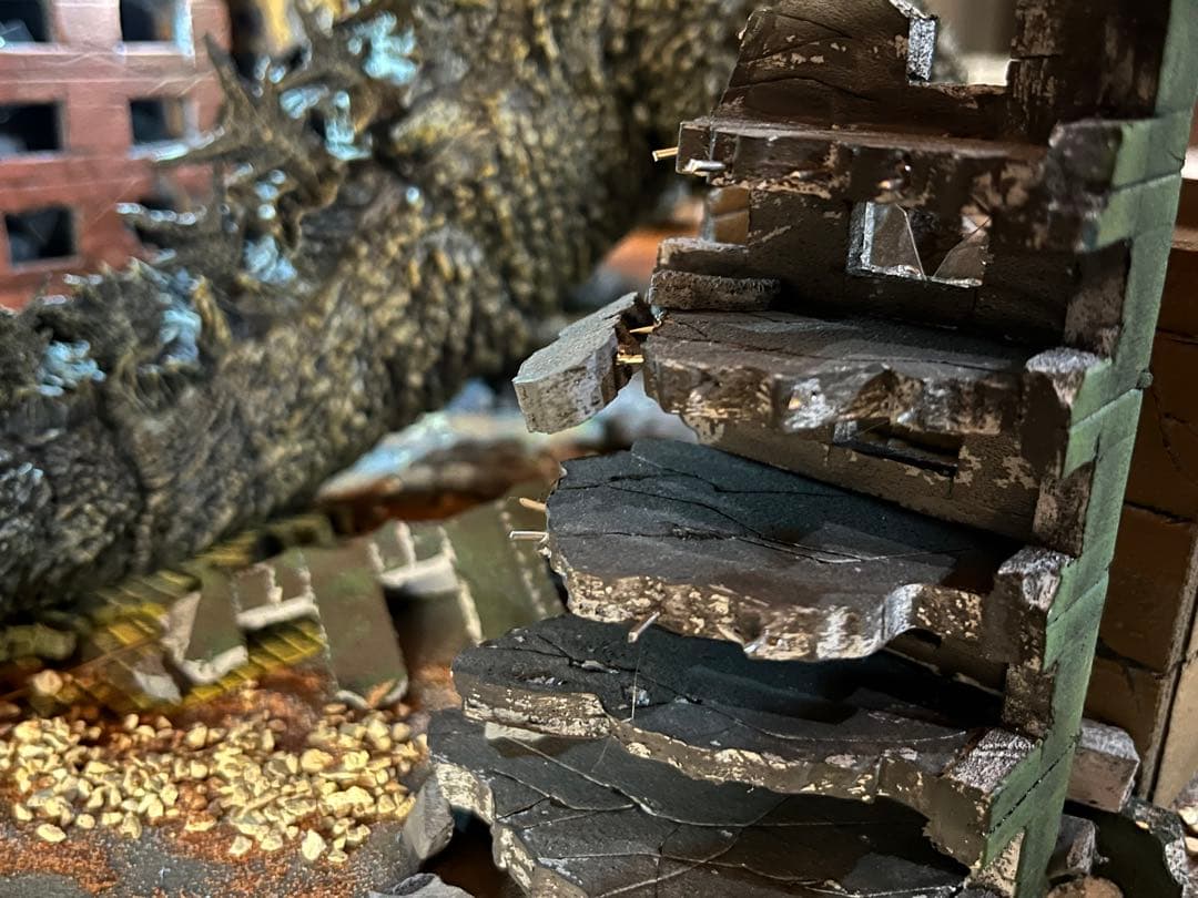 ゴジラ-1.0 銀座襲撃ジオラマ《改良版》 一番くじA賞対応 - メルカリ