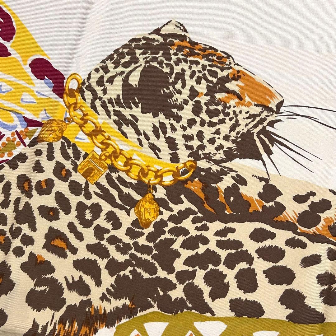 Yoon　正規店購入品 セリーヌ レオパード シルクスカーフ ヴィンテージ