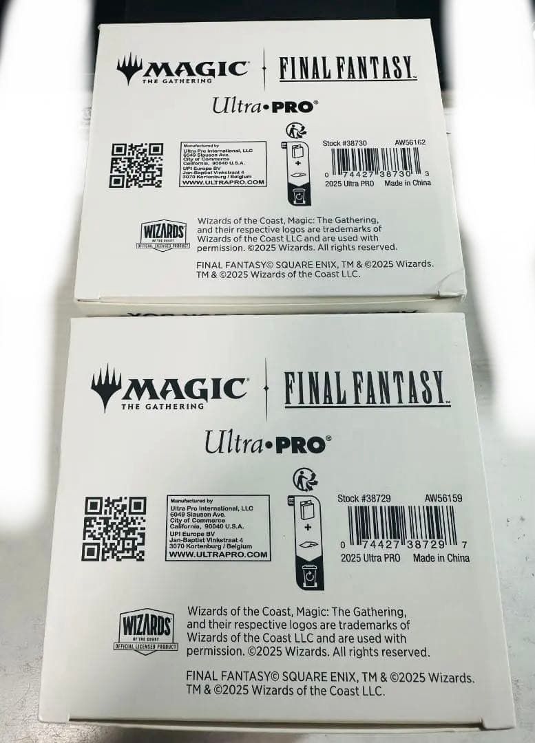 セフィロス＆クラウド MTG*FINAL FANTASYデッキケース2個セット