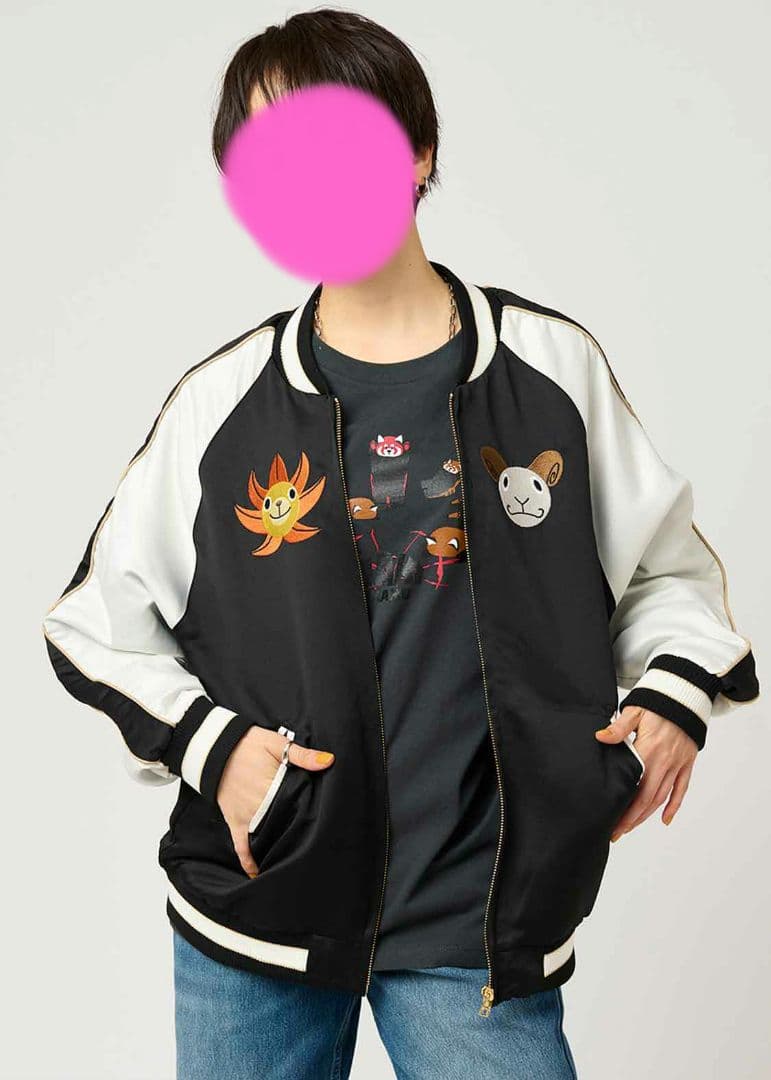 グラニフ ワンピース ONE PIECE 麦わらの一味 スカジャン 公式販売終了