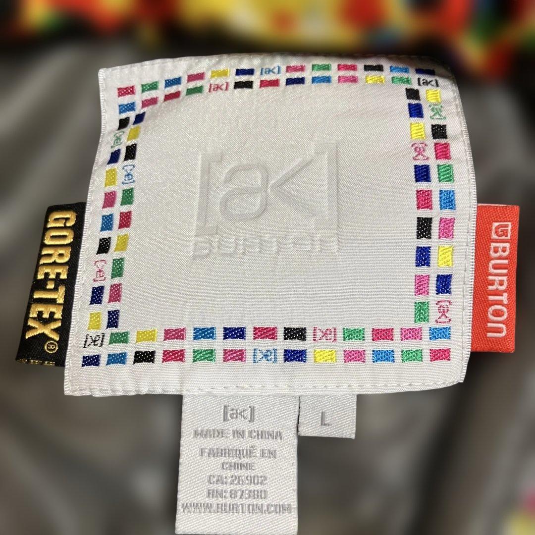 burton バートン ak GORE-TEX マルチカラードットジャケット L - メルカリ