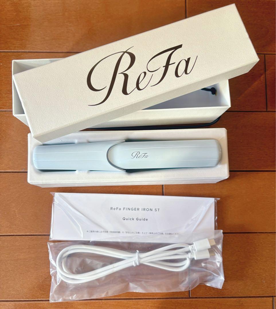Refa フィンガーアイロンst(ホワイト) リファフィンガーアイロン ST（ホワイト） ヘアアイロン 前髪アイロン