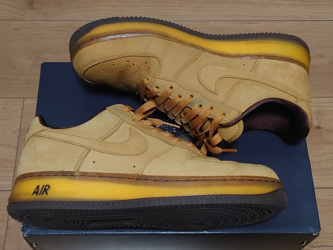 靴 Nike Air Force 1 wheat dark mocha 27.5cm