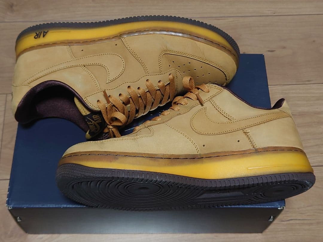 靴 Nike Air Force 1 wheat dark mocha 27.5cm
