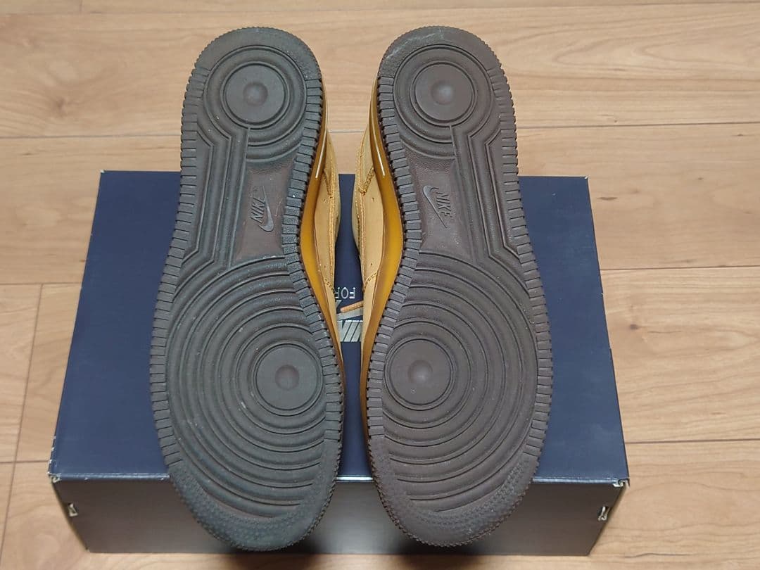 靴 Nike Air Force 1 wheat dark mocha 27.5cm