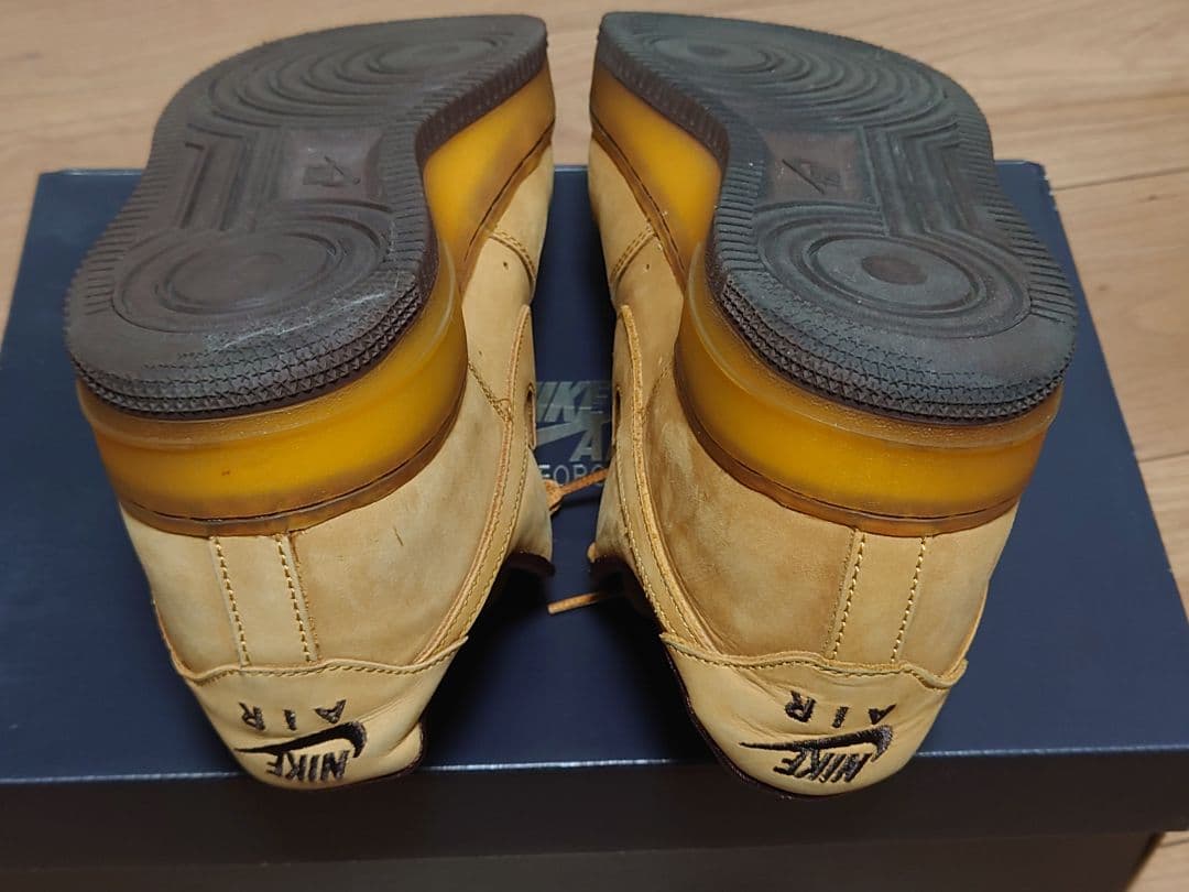 靴 Nike Air Force 1 wheat dark mocha 27.5cm