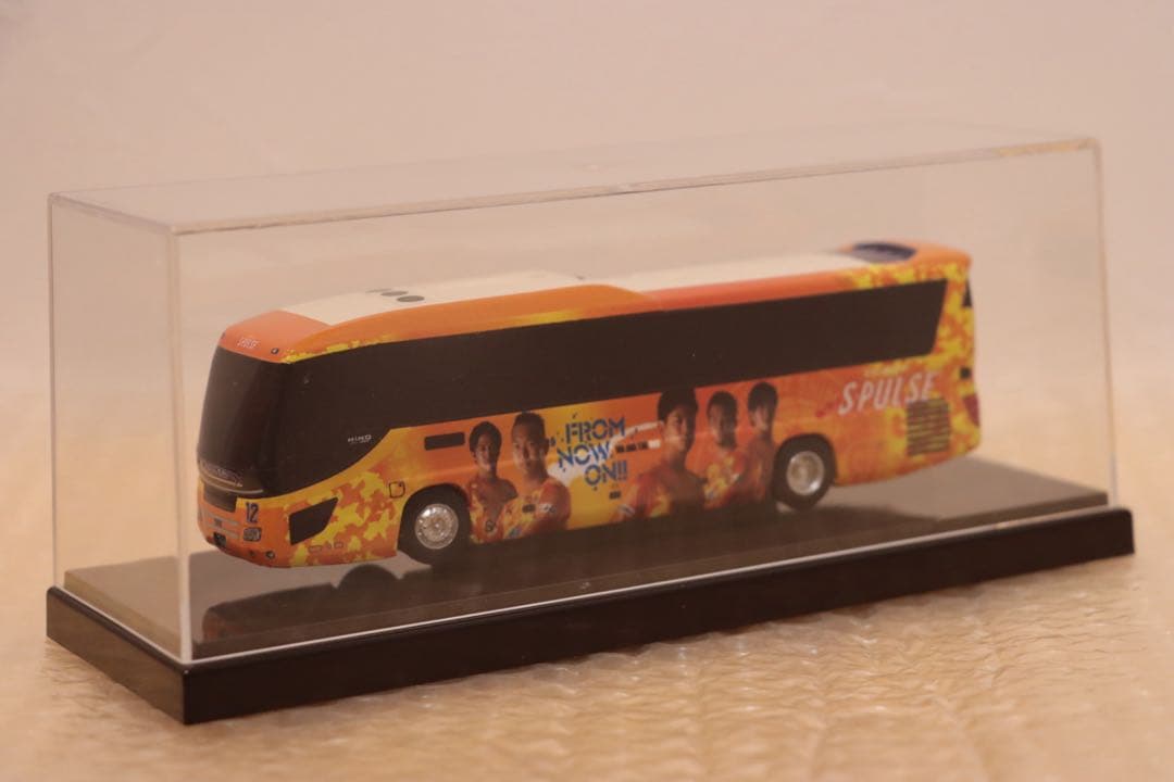 清水エスパルス 非売品 バス模型 しずてつジャストライン トミカ