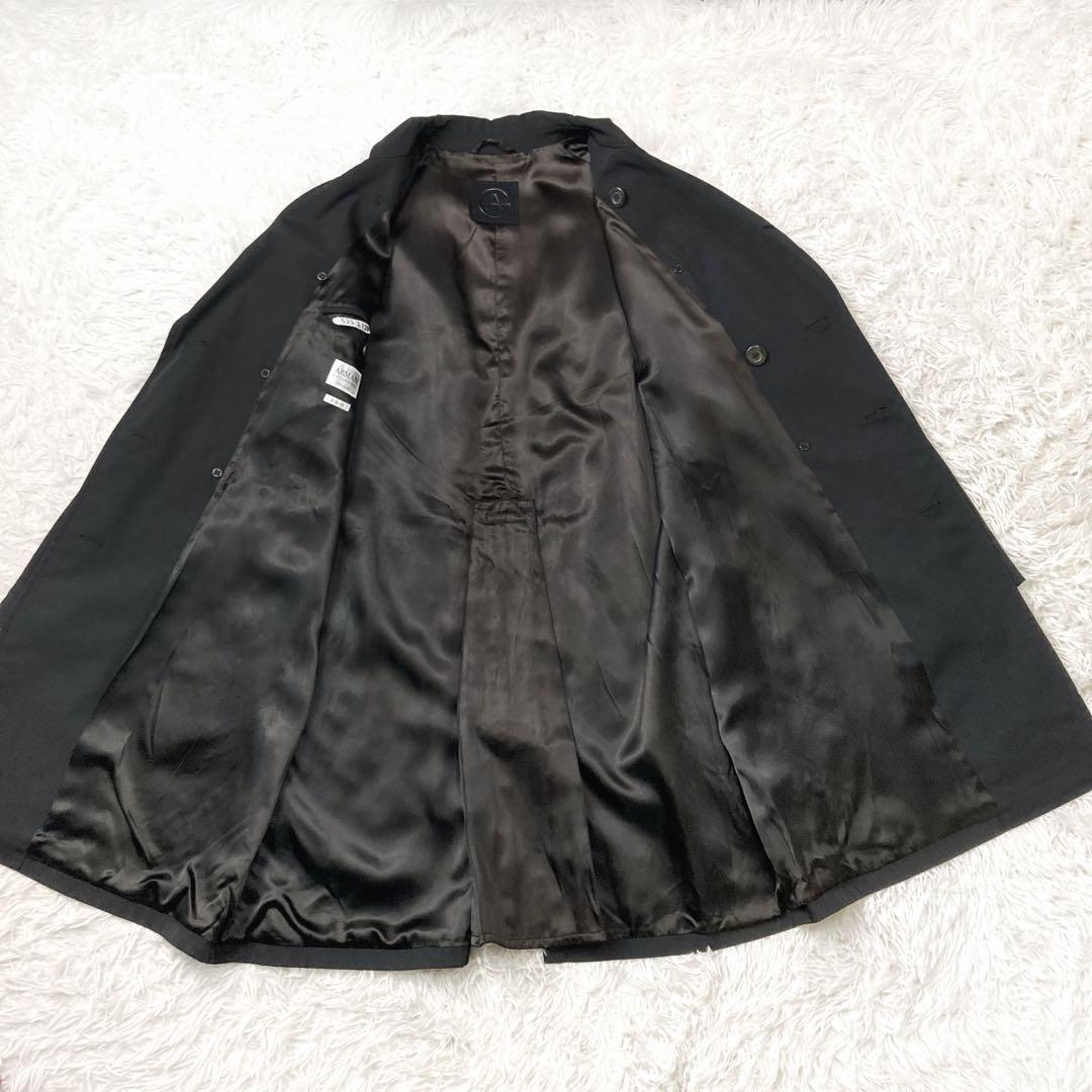 美品✨アルマーニコレツィオーニ×ロロピアーナ ナイロントレンチコート