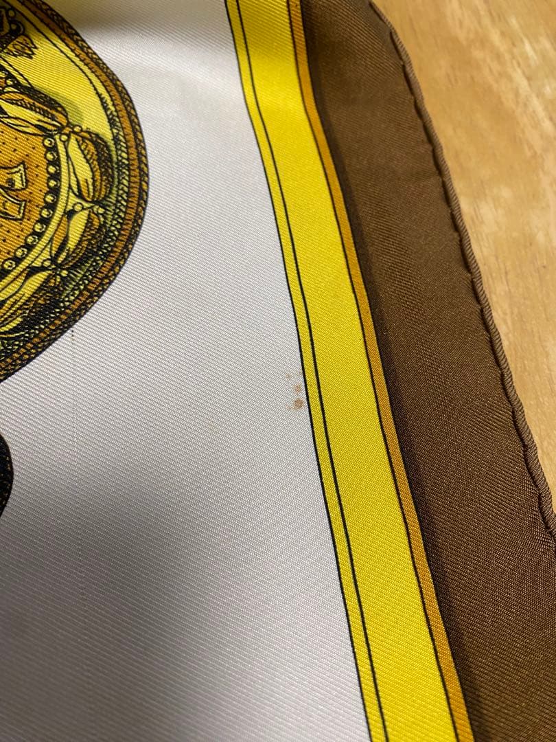 HERMES エルメス カレ90 《グラン・アパラ》（盛装の馬）シルクスカーフ