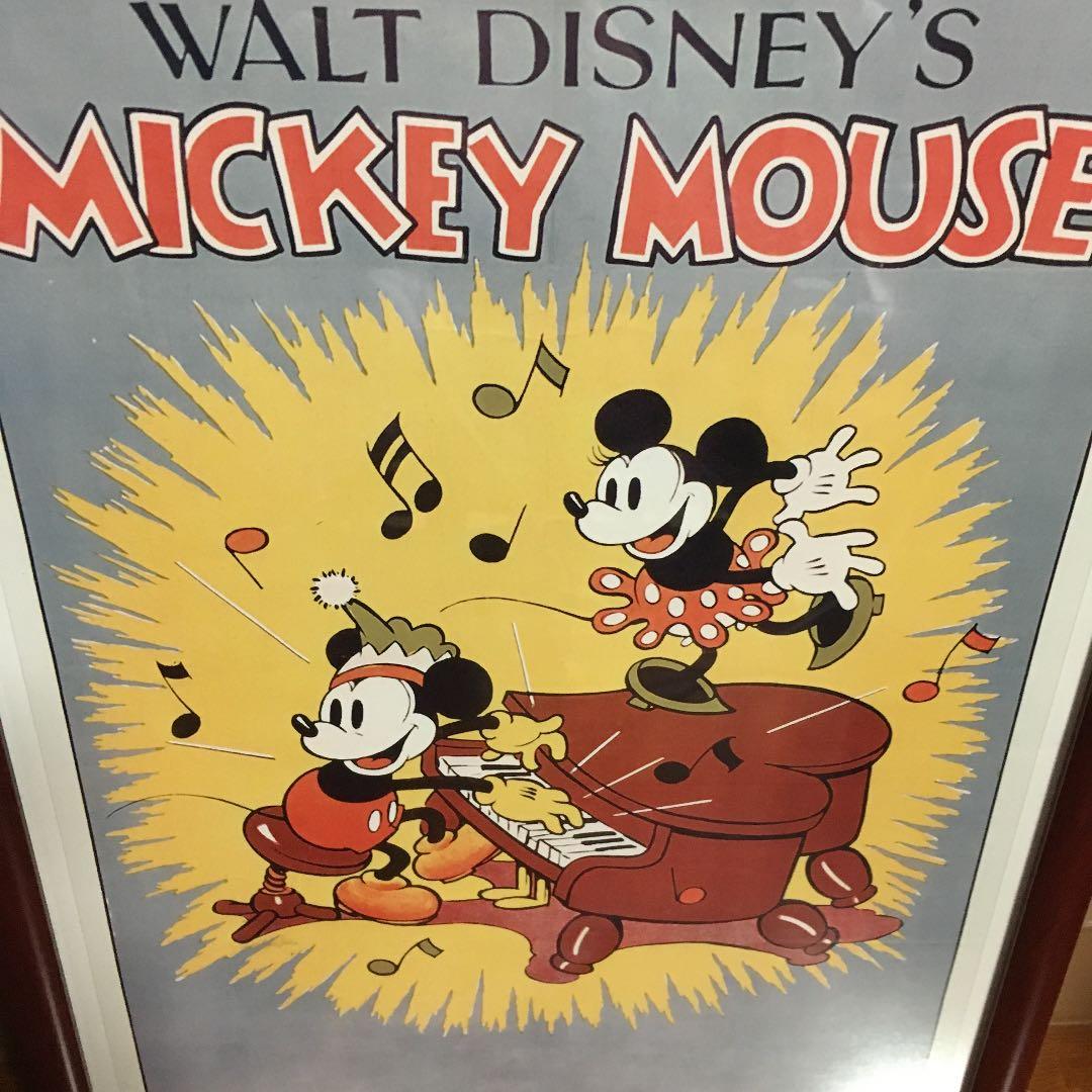 ディズニー ポスター ミッキーミニー！ヴィンテージアート - メルカリ