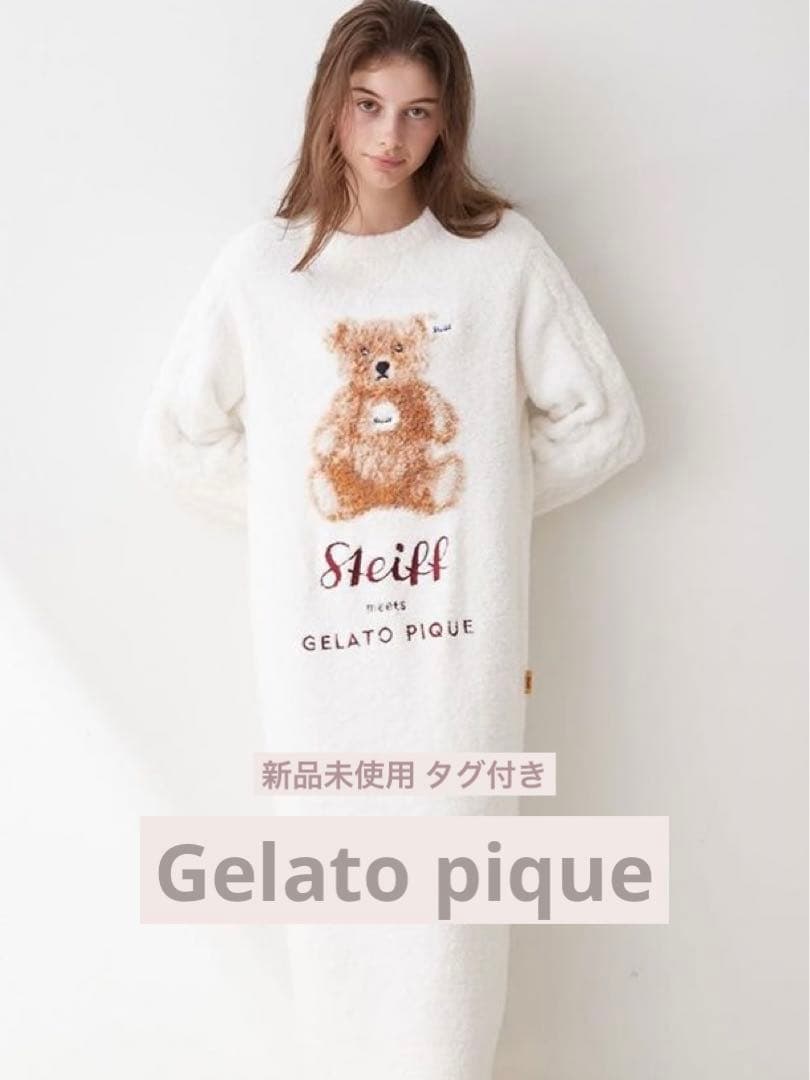 新品gelatopique Steiffシュタイフ パウダージャガードワンピース