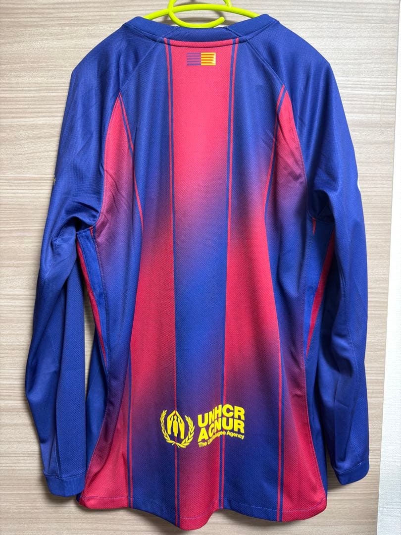 25-26 FCバルセロナ HOMEユニフォーム 長袖 - メルカリ