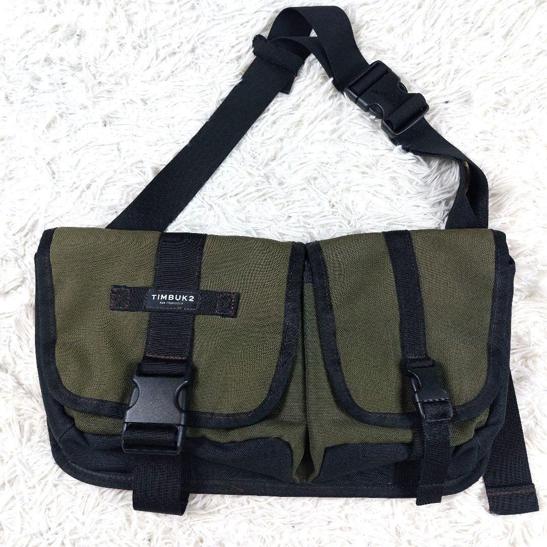 美品 TIMBUK2 y2k テックミニショルダーバッグ ミリタリーグリーン 緑