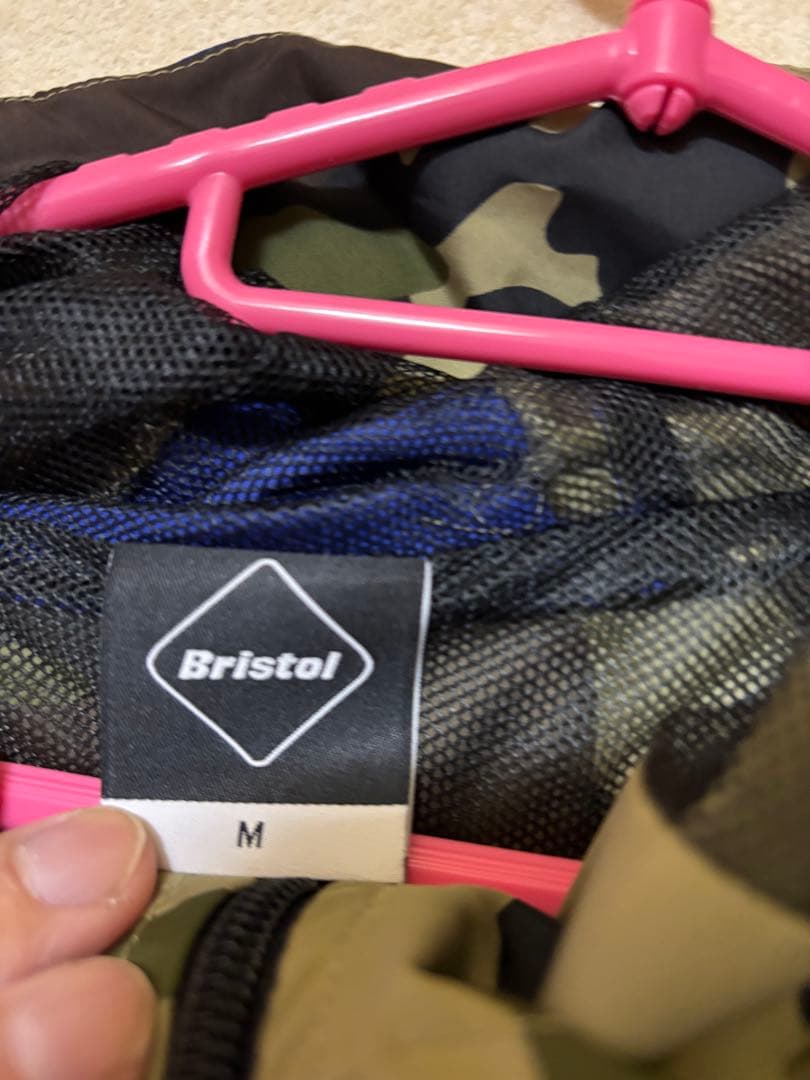 《美品》FCRB×SOPH. ナイロンジャケット フーディ カモフラ 迷彩 M