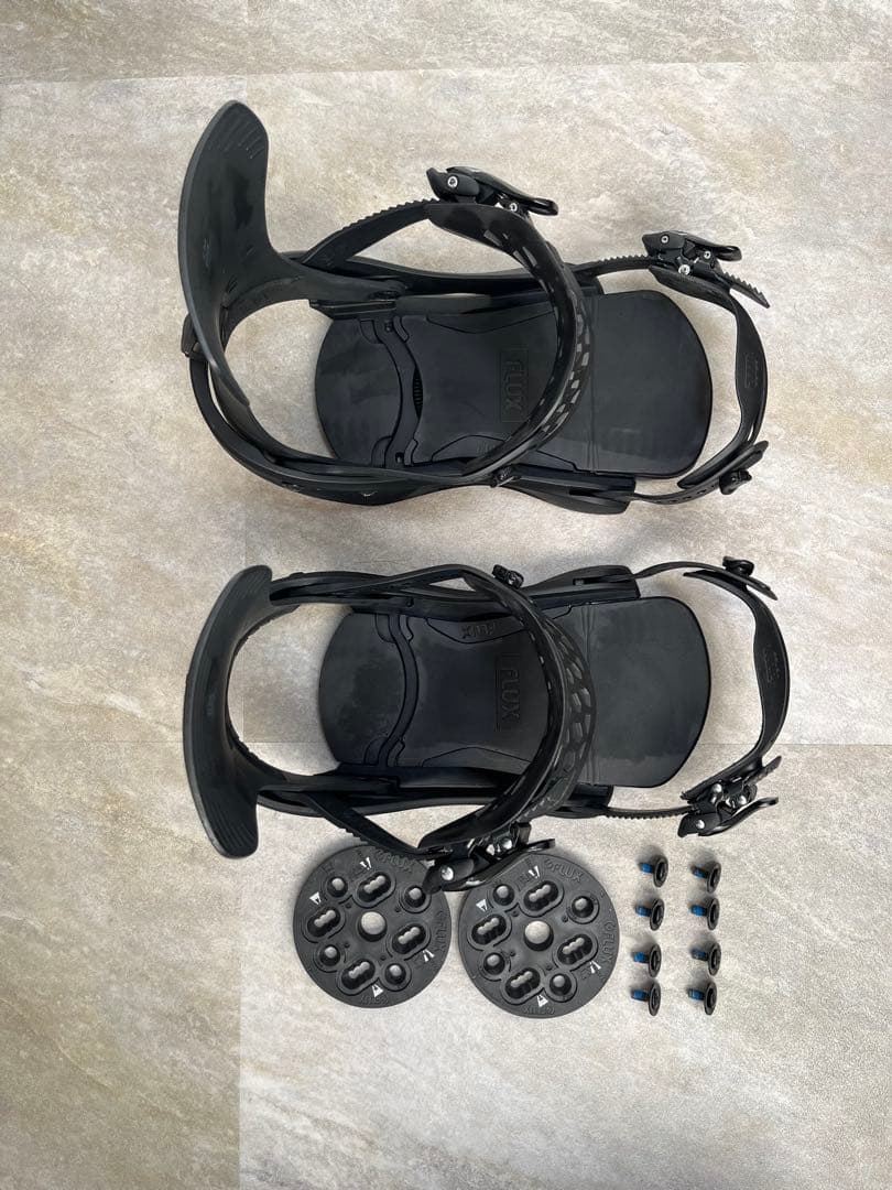 FLUX EM スノーボードビンディング Lサイズ ブラック FLUX（フラックス） スノーボード ビンディング メンズ ディーエス DS