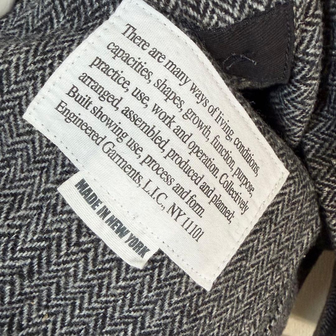 N-790 エンジニアードガーメンツ ヘリンボーンジャケット S usa製