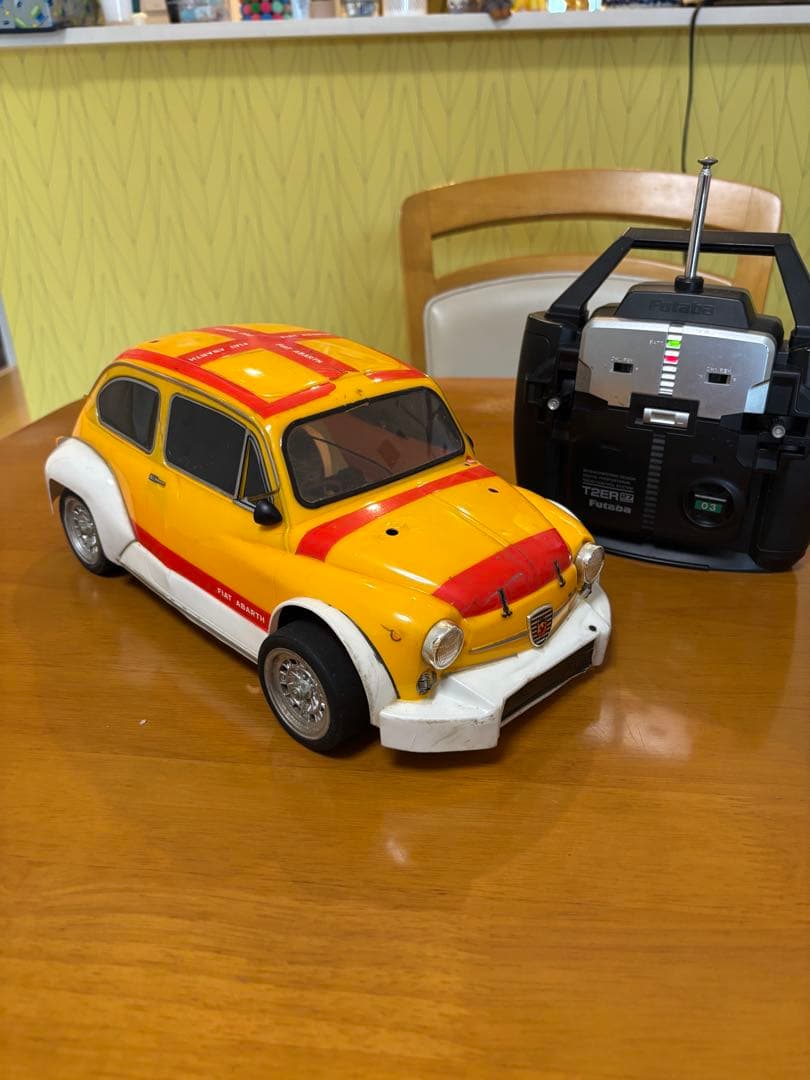 値下げ‼️タミヤ　ラジコン　フィアットアバルト　メカ付きセット