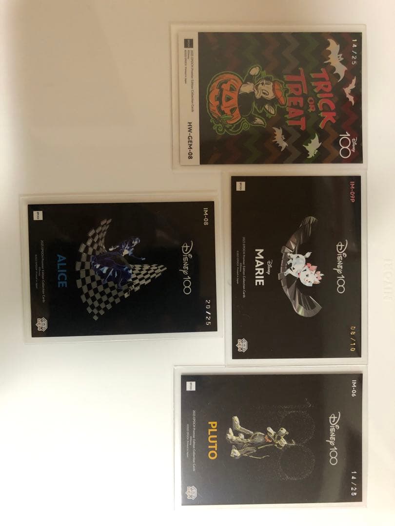 ディズニー100 プレミアムコレクション　マリー(IM-09P) 10枚限定　他