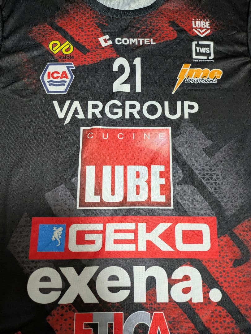 セリエA ルーベ・バレー ユニフォーム イタリア ファングッズ シャツ