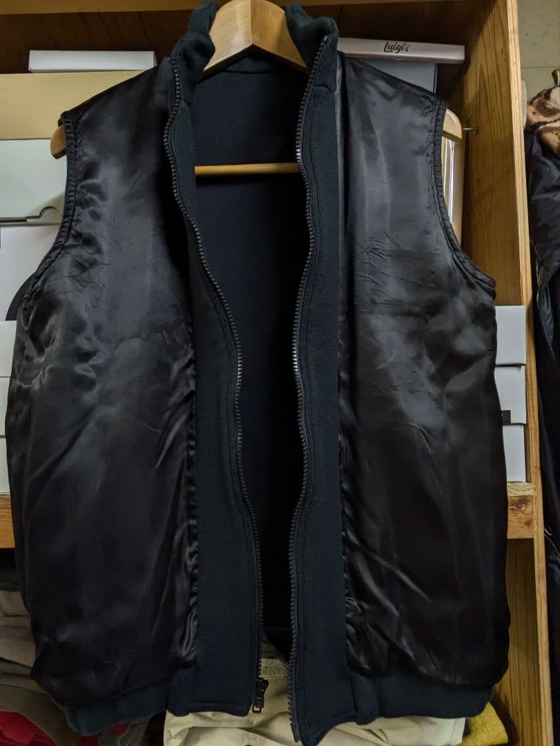 ラフシモンズ 1999AW ジップアップブルゾンベスト - メルカリ