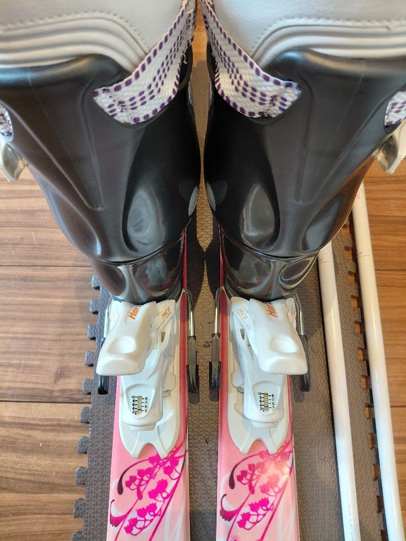 綺麗/ALL✿HART/学生・レディース用/スキーセット/メンテ・WAX済み