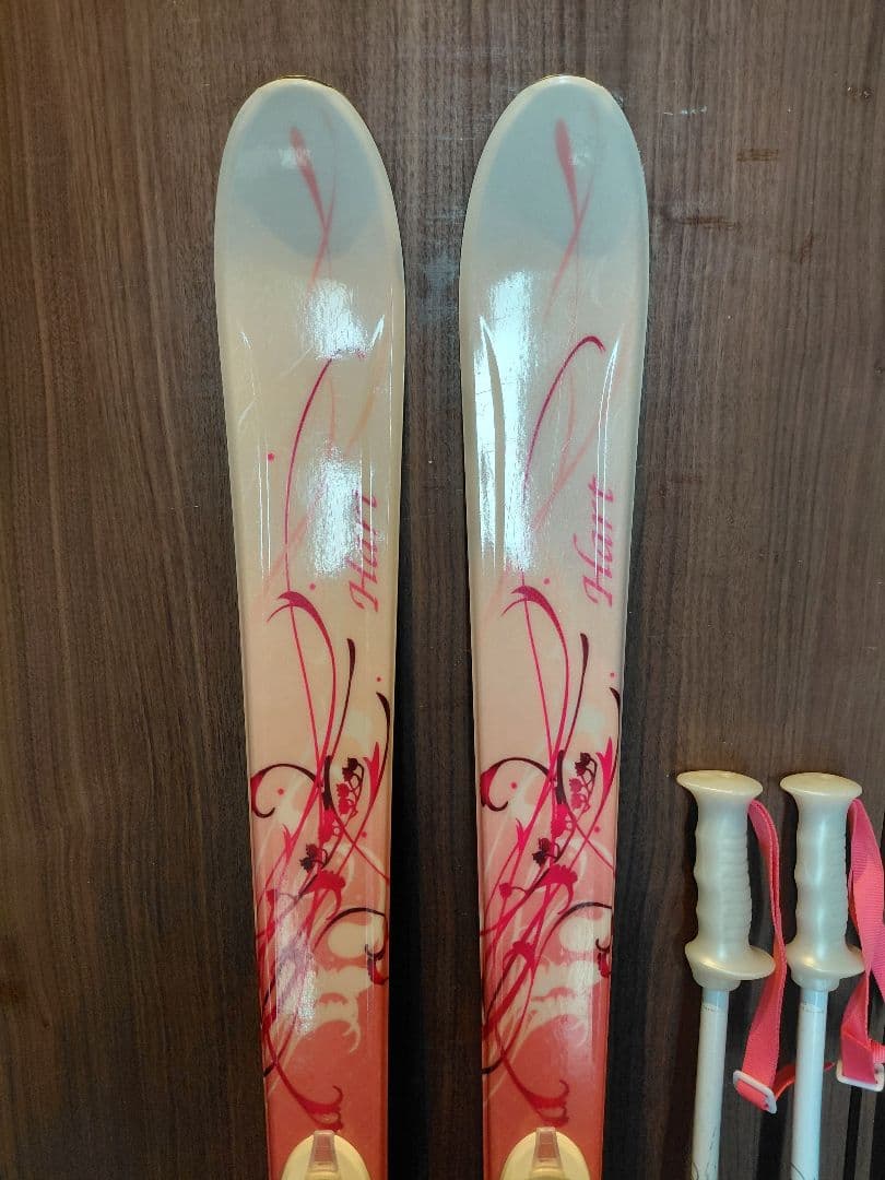 綺麗/ALL✿HART/学生・レディース用/スキーセット/メンテ・WAX済み