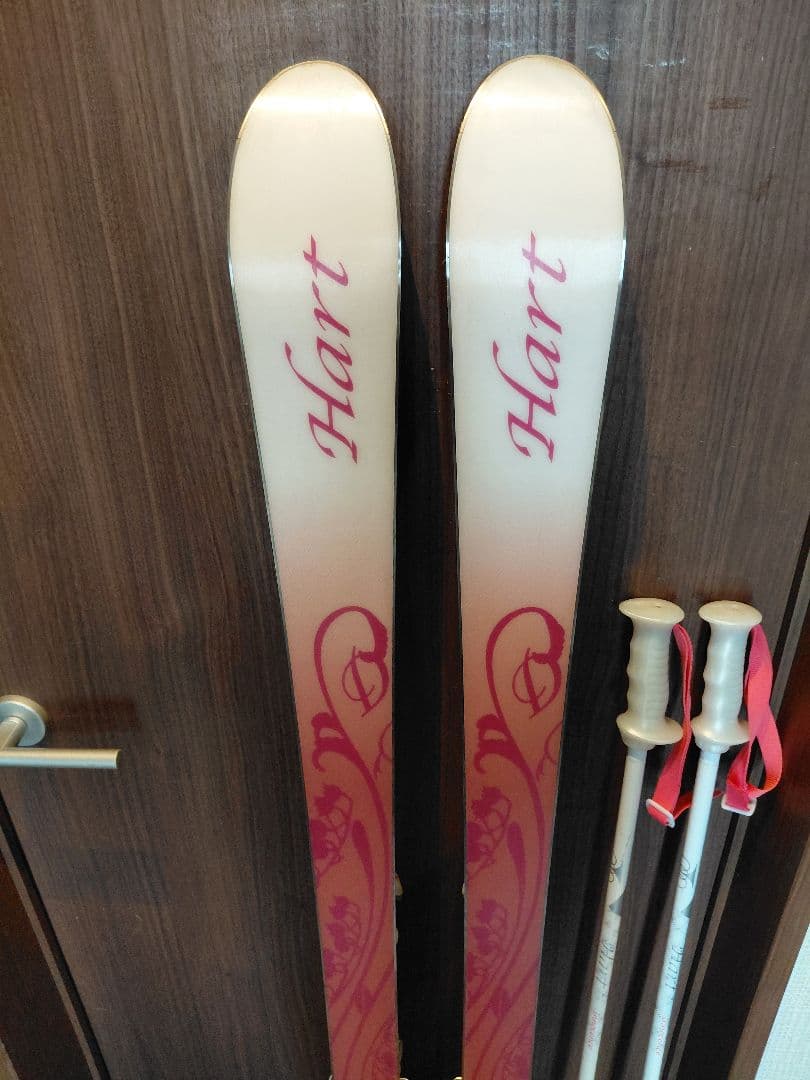 綺麗/ALL✿HART/学生・レディース用/スキーセット/メンテ・WAX済み
