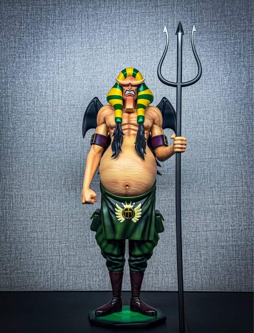 ワンピース 3人 ハンニャバル ドミノ サルデス フィギュア ガレージ