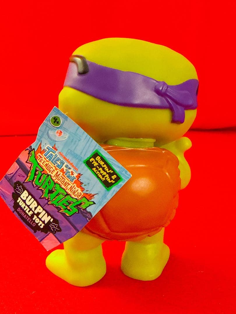 タートルズ ミュータントパニック げっぷ版 ソフビ フィギュア セット