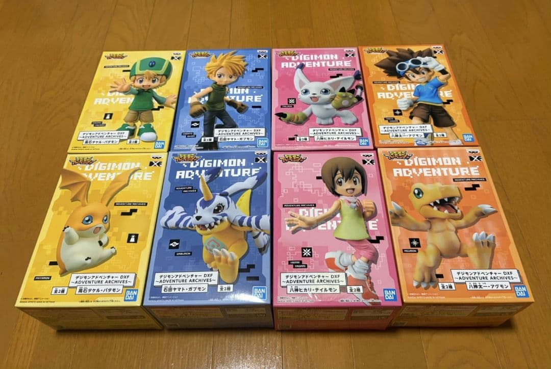 デジモンアドベンチャー DXF フィギュアセット