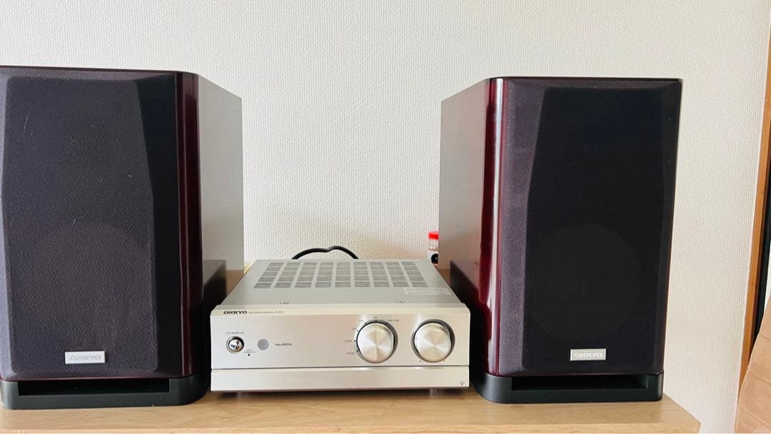 ONKYO 933 セット　「アンプ＋スピーカーD-302E」 D-302E ONKYO - 中古オーディオ 高価買取・販売 ハイファイ堂