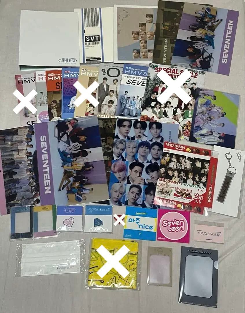 seventeen セブチ　グッズ　トレカ　まとめ売り