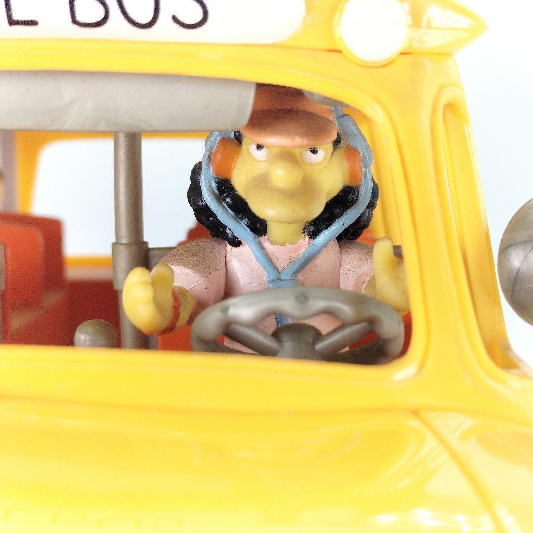 レア シンプソンズ トーキングスクールバス フィギュア アメコミ 現状品