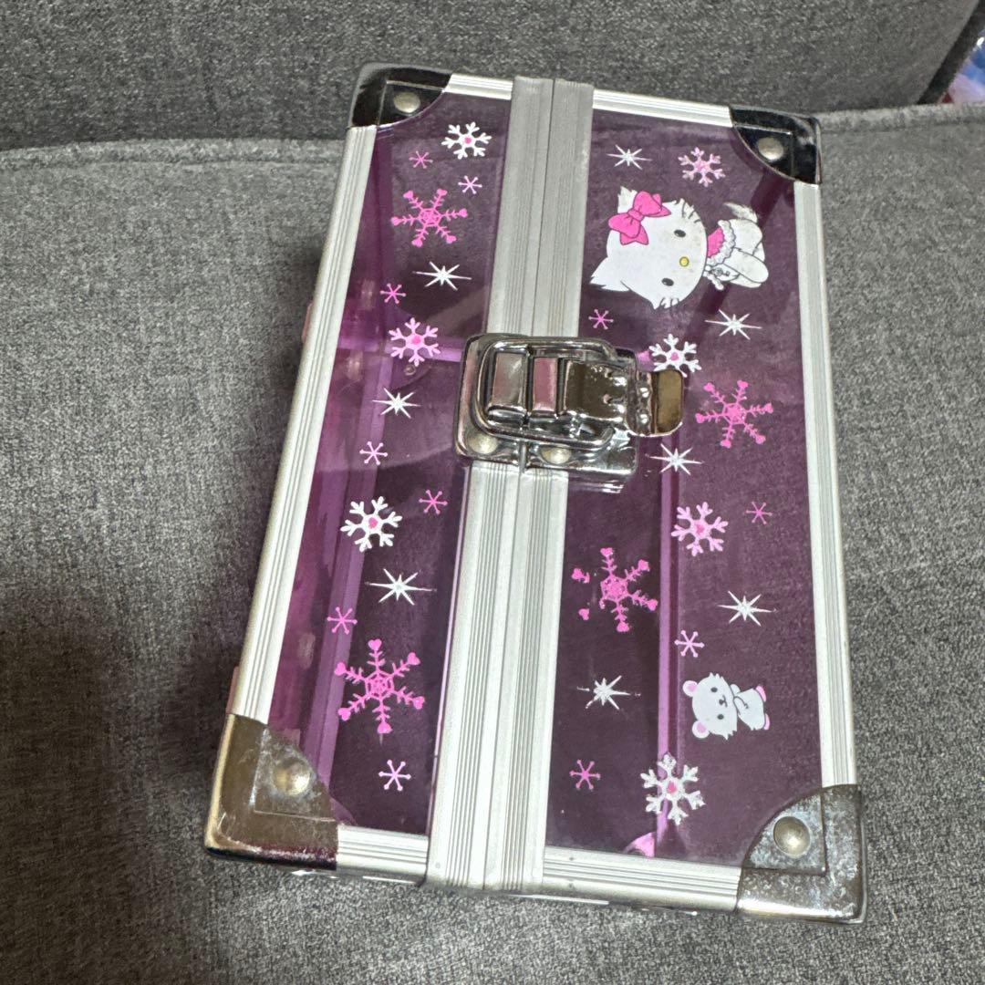 希少　Sanrio2006♡チャーミーキティ♡クリア収納ケース　平成レトロ
