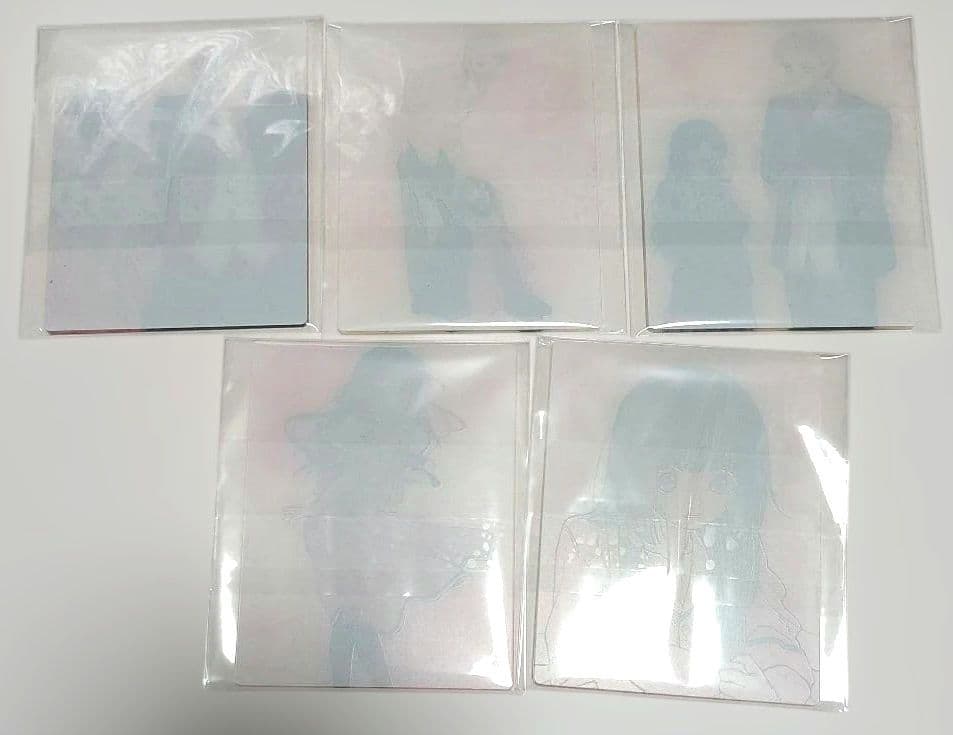 薫る花は凛と咲く アクリルカード　5種類セット