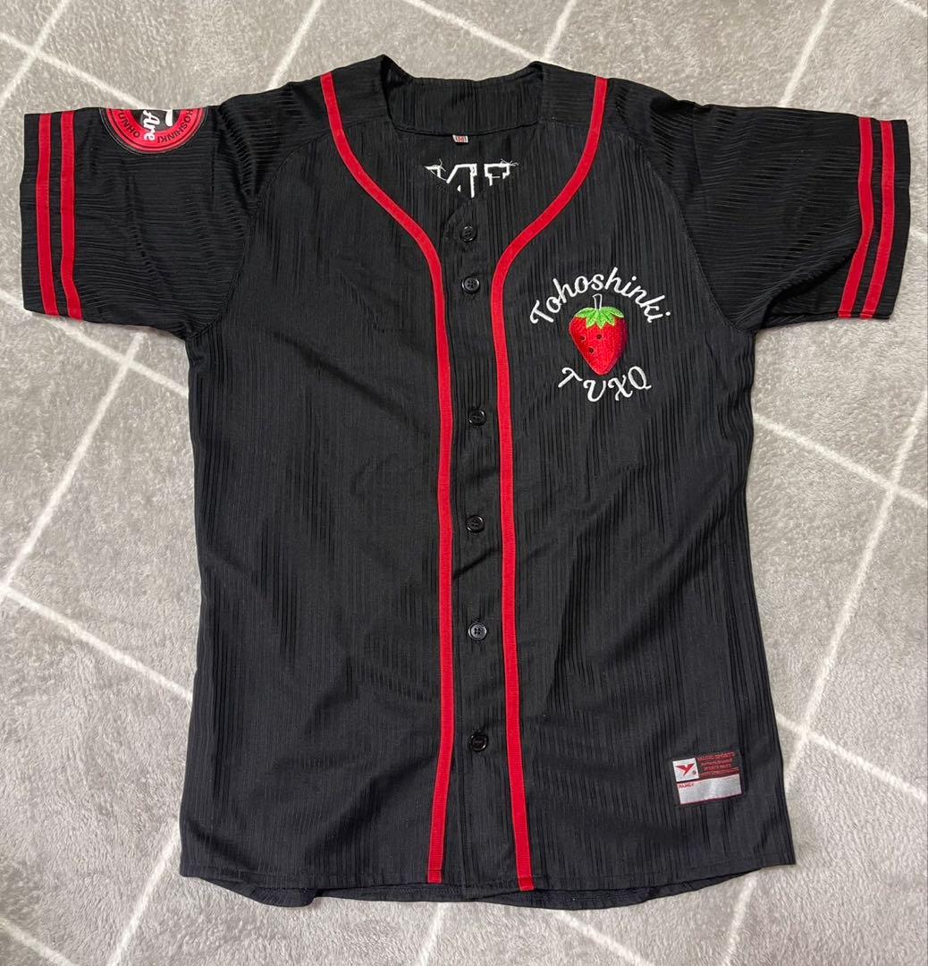 東方神起⭐︎ユノ⭐︎U-know⭐︎ユニフォーム(黒)⭐︎Tシャツ（中古