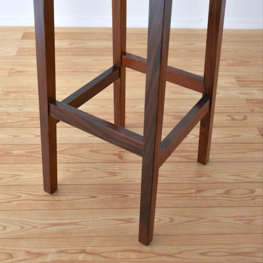 デンマーク ハイスツール カウンターチェア ローズウッド バースツール