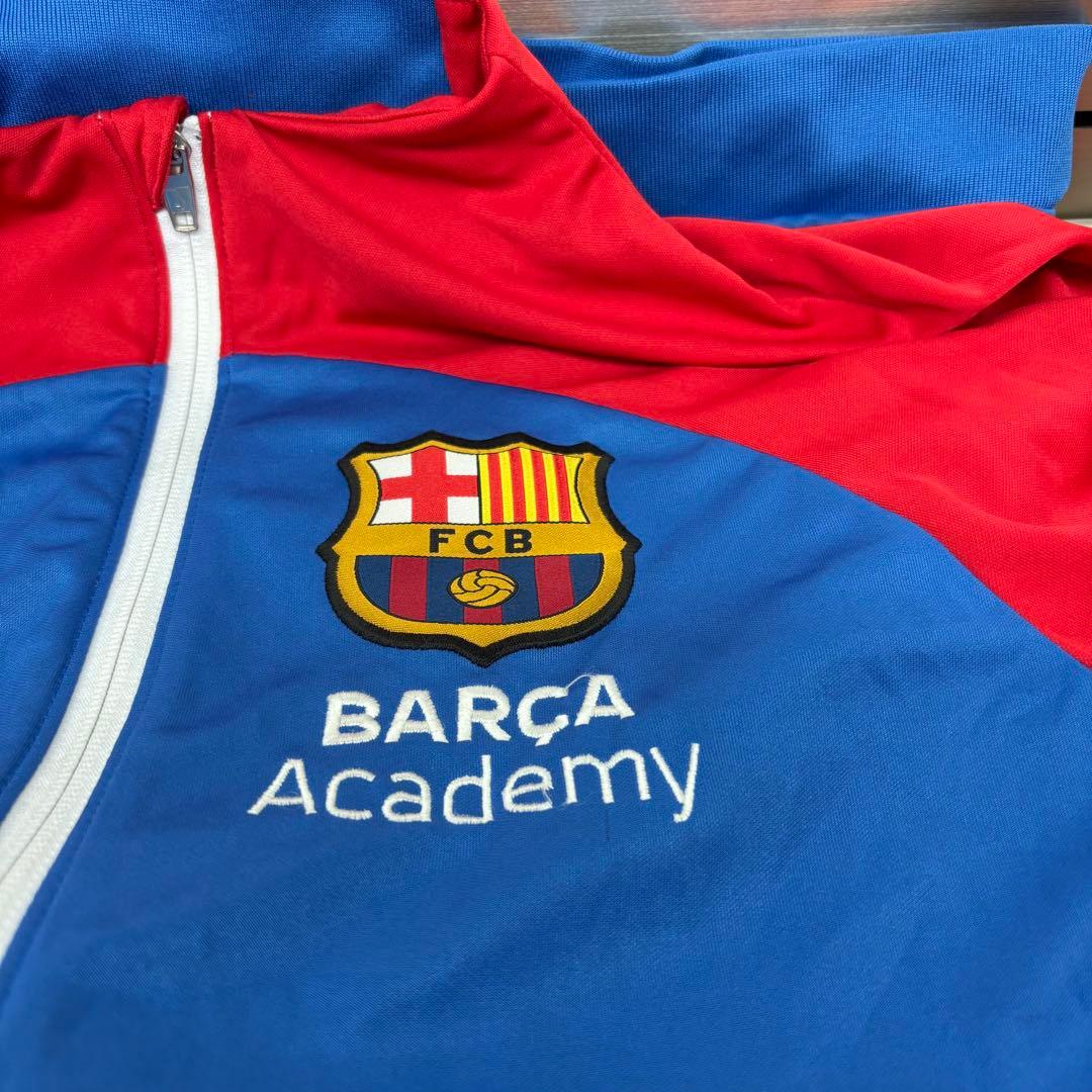 NIKE × FCバルセロナ トラックジャケットジャージー刺繍ロゴ Mサイズ