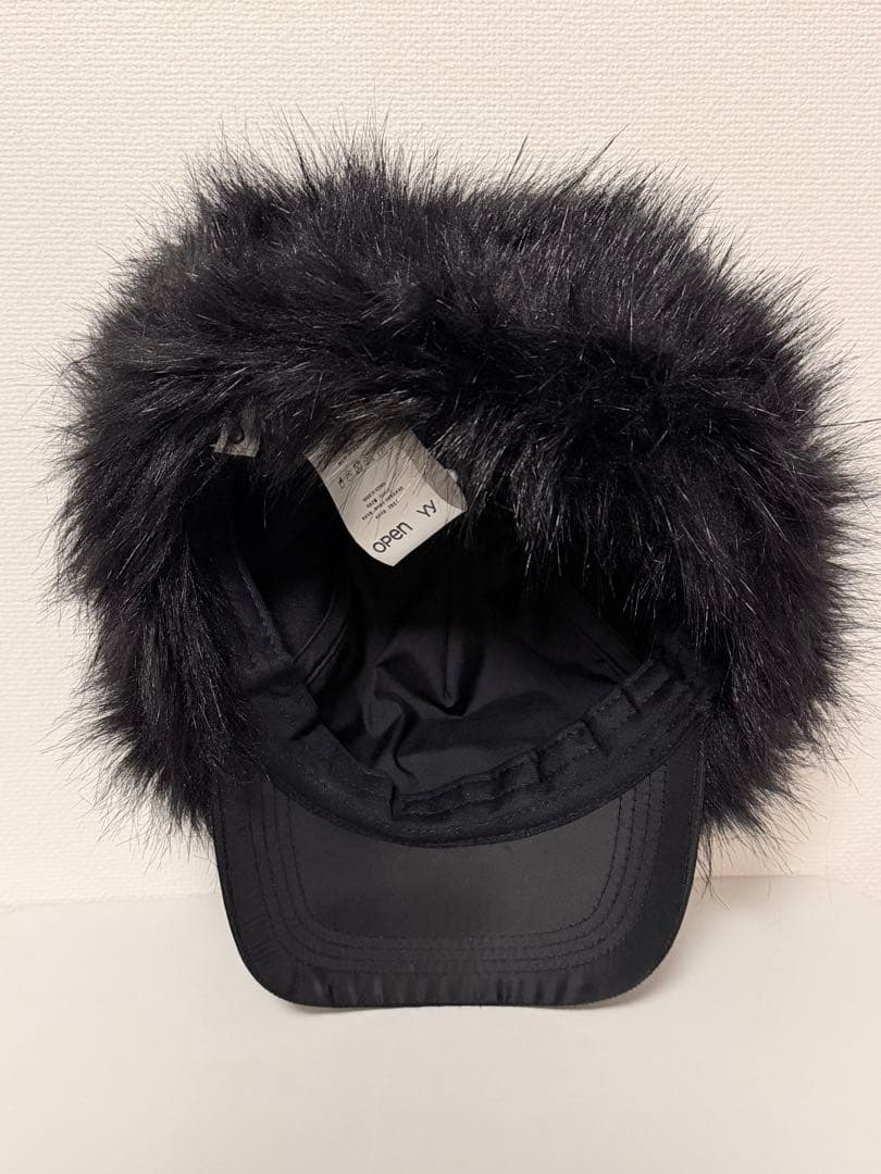 Openyy 帽子 ファー キャップニンニンブラック フライト - メルカリ