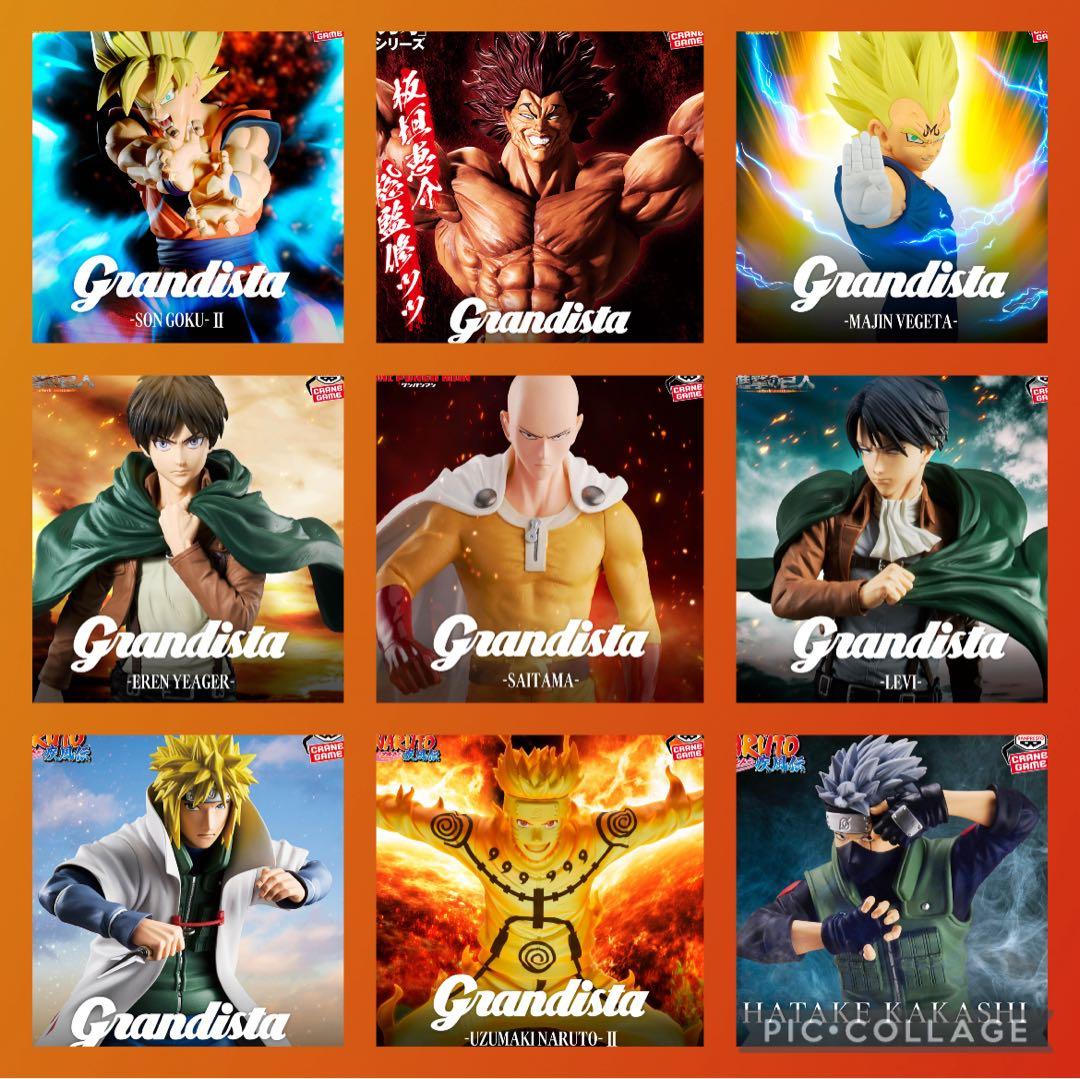 grandista グランディスタフィギュアまとめ売り9点セット - メルカリ